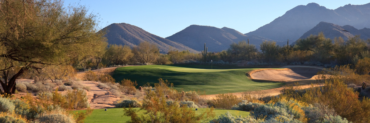 Golf course in the Desert